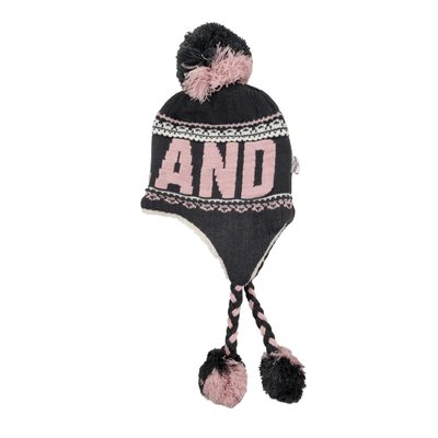 Robin Ruth Fashion Hat Holland - Grey-Pink - flap hat