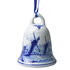 Heinen Delftware Christmas bell windmills - Delft blue