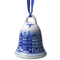 Heinen Delftware Christmas bell gable houses - Delft blue