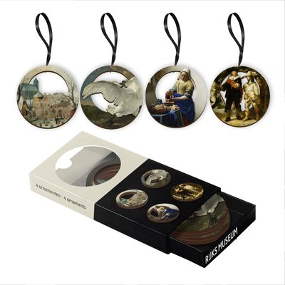 Typisch Hollands Christmas tree pendants -Ornaments-Rijksmuseum- Masterpieces