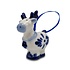 Typisch Hollands Kersthanger - ( Rudolph the "Delft-blue" nosed reindeer)