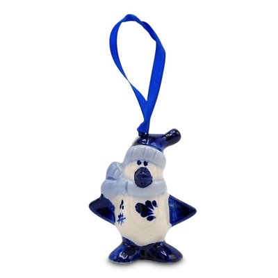 Typisch Hollands Delft Blue Christmas decoration