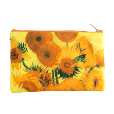 Museumgifts Holland Federmäppchen - Schminktasche -Sonnenblumen - Vincent van Gogh