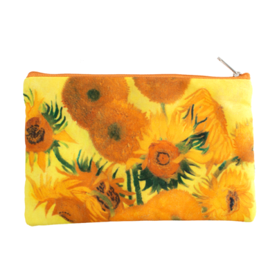 Typisch Hollands Federmäppchen - Schminktasche -Sonnenblumen - Vincent van Gogh