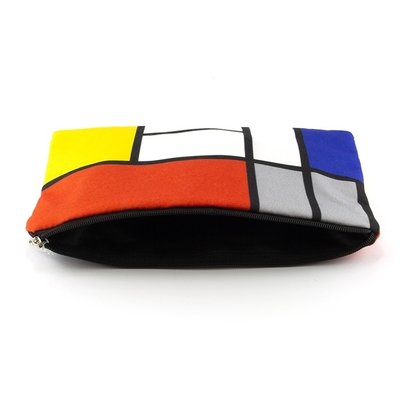 Typisch Hollands Federmäppchen - Kosmetiktasche - Mondrian - Komposition