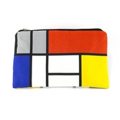 Typisch Hollands Etui - make-up tasje  -Mondriaan - Compositie