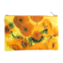 Typisch Hollands Etui - make-up tasje  -Zonnebloemen - Vincent van Gogh