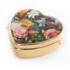 Museumgifts Holland Pillbox - Gold colored - De Heem, Flower still life