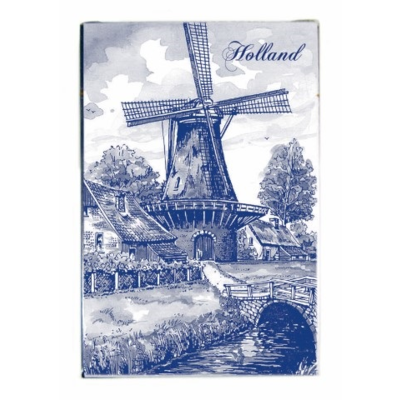 Typisch Hollands Playing cards Delft blue