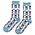 Holland sokken Women's socks - Delft Blue Windmills