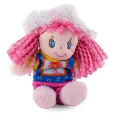 Typisch Hollands Cuddle doll with pink hair