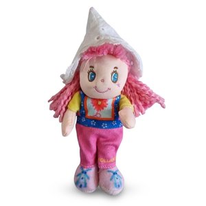 Matix Kuschelpuppe mit rosa Haaren