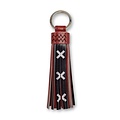 Typisch Hollands Keychain leather strips - coat of arms of Amsterdam