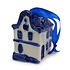 Typisch Hollands Christmas pendant - Delft blue- Facade House- Bell Gable