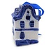 Typisch Hollands Christmas pendant - Delft blue- Facade House- Bell Gable