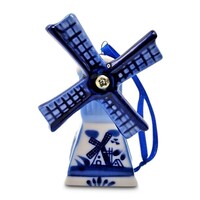 Heinen Delftware Windmill on Ribbon (Christmas)