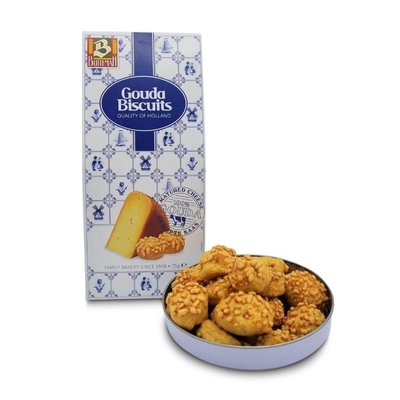 Typisch Hollands Delftsblauw kaasbolletjes met Goudse kaas