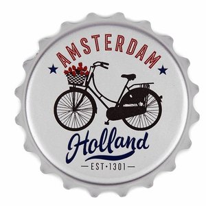 Typisch Hollands Opener magnet bicycle Amsterdam