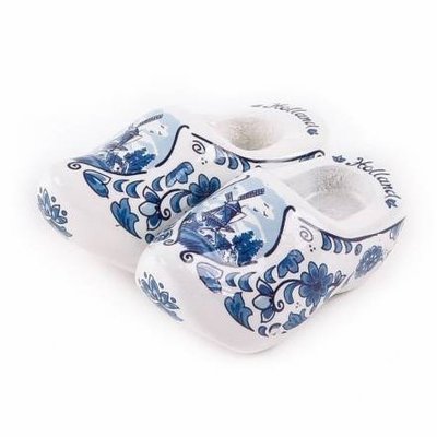 Typisch Hollands Magnet - Clogs - Delfter Blau