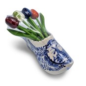 Typisch Hollands Ballpoint pens in Delft blue clog - 4 ballpoint pens