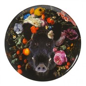 Heinen Delftware Wall plate Wild boar Ø26cm