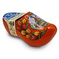 Typisch Hollands Clog - Orange mit Samen "Forget me Staples"