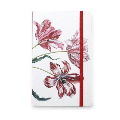 Museumgifts Holland Notebook - Softcover, Three Tulips, Merian