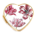 Typisch Hollands Pillbox - Gold colored - heart shape-Merian, Three Tulips