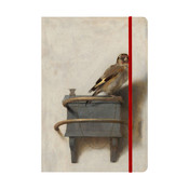 Museumgifts Holland Softcover notebook, A5, Fabritius, The Goldfinch
