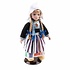 Matix Pop porselein vrouw bontje 20 cm