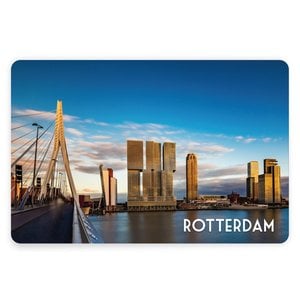 Typisch Hollands Placemat - Rotterdam skyline
