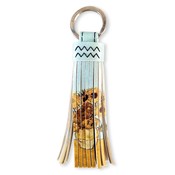 Typisch Hollands Keychain leather strips - Sunflowers - Vincent van Gogh