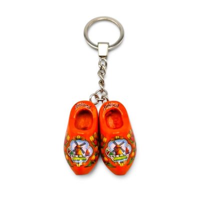 Nijhuis  Schlüsselanhänger 2 Clogs - Orange