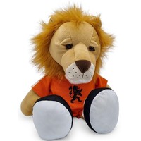 Typisch Hollands Holland leeuw - in Oranje voetbaltenu (37cm)