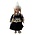 Typisch Hollands Doll in traditional dress (black) 26 cm
