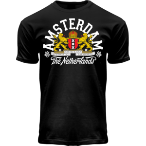 Fox Originals T-Shirt - Schwarz, Amsterdam - Niederlande.