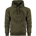 Holland fashion Kapuzenpullover - Amsterdam Bike (Armee)