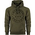 Fox Originals Brixton-Pullover mit Kapuze - Amsterdam Bike (Armeegrün geprägt)