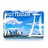 Typisch Hollands Rotterdam Photo Magnet - Glass - Erasmus Bridge