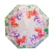 Typisch Hollands Luxuriöser Regenschirm - Tulpen - Holzdekoration