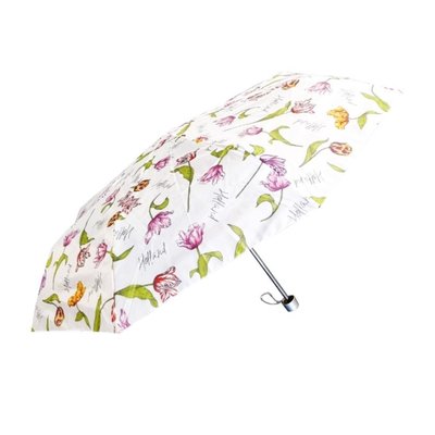 Typisch Hollands Luxe paraplu - Tulpen - Vintage decoratie