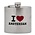 TTD Gifts Zakfles - Aluminium - I love Amsterdam