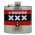 TTD Gifts Zakfles - Aluminium - Amsterdam