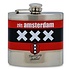 Typisch Hollands Hipflask - Aluminium - Amsterdam