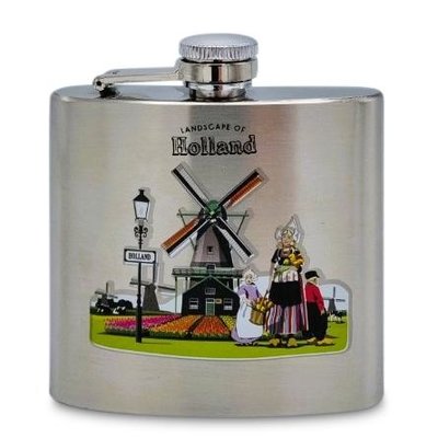 Typisch Hollands Hip flask - Aluminum - Holland