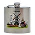 TTD Gifts Heupfles - Aluminium - Holland