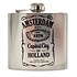 TTD Gifts Zakfles - Aluminium - Amsterdam est 1275