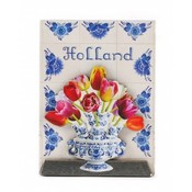 Matix Magnet tile tableau tulips Holland
