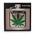 Typisch Hollands Hip flask - Aluminum - Amsterdam - Weed Leaf