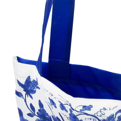 Typisch Hollands Baumwolltasche - Delfter Blau (Rijksmuseum)